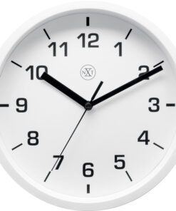 NeXtime NX-7321WI Wandklok NXT Diameter 20cm Kunststof Wit