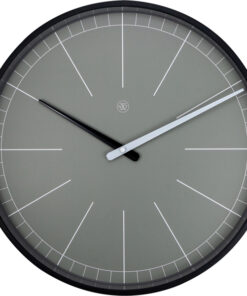NeXtime NX-7328GS Wandklok NXt Gray Ø 40 Cm Grijs