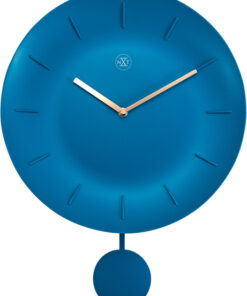 NeXtime NX-7339TQ Wandklok NXt Bowl Ø 30 Cm Turquoise