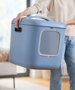 Alternative view of Rotho MyPet Biala XL Kattenbak 61.4x49.2x57.6 cm Blauw