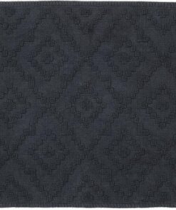 Sealskin Aztec Badmat 60x90 cm Katoen Donkergrijs