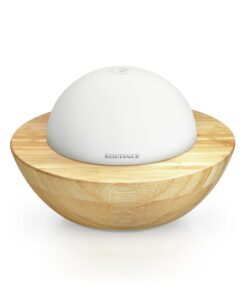 Soehnle 68087 Modena Aromaverspreider met LED-Verlichting Glas/Bamboe