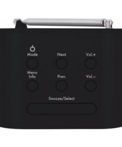 Alternative view of Technisat Techniradio 40 Wekkerradio Zwart