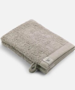Walra Washand 16x21 cm 2 Stuks Gerecycled Katoen/Taupe