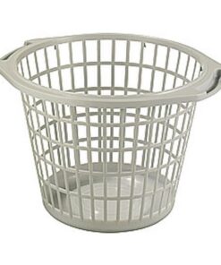Wasmand Rond 48 cm Grijs