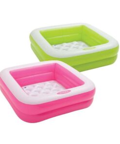 Intex Babybadje 85x85x23 cm Assorti + Reparatiesetje