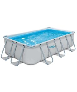 Summer Waves Zwembad Elite Rectangular Frame 400 X 200 X 100 Cm + Filterpomp