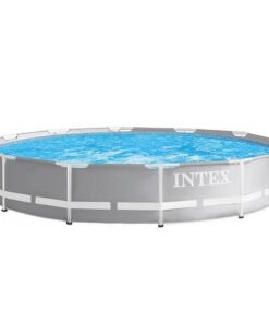 Intex 26710NP Prism Frame Zwembad 366x76 cm Grijs