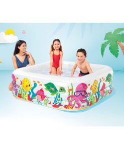 Alternative view of Intex 57471NP Wet Set Collectiob Opblaaszwembad Oceaan 159x159x50 cm