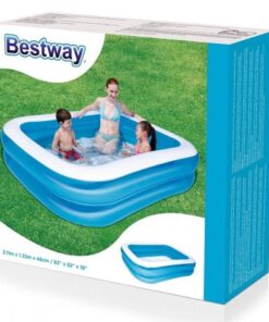 Alternative view of Bestway Opblaasbaar Zwembad 262x175x51 cm Blauw/Wit