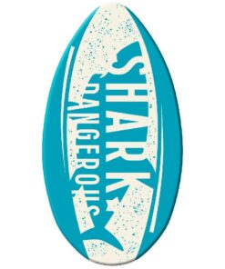 SportX Houten Skimboard Haai 94 cm
