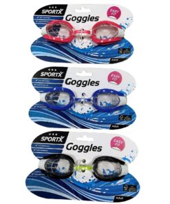 SportX Volwassenen Zwembril 3 Sterren Assorti