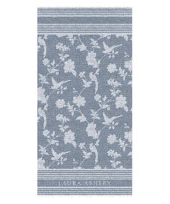 Alternative view of Laura Ashley Hamamdoek Elveden Midnight 90x180 cm Blauw/Wit