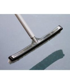 Interline Deluxe Zwembadborstel 45 cm Aluminium/Nylon